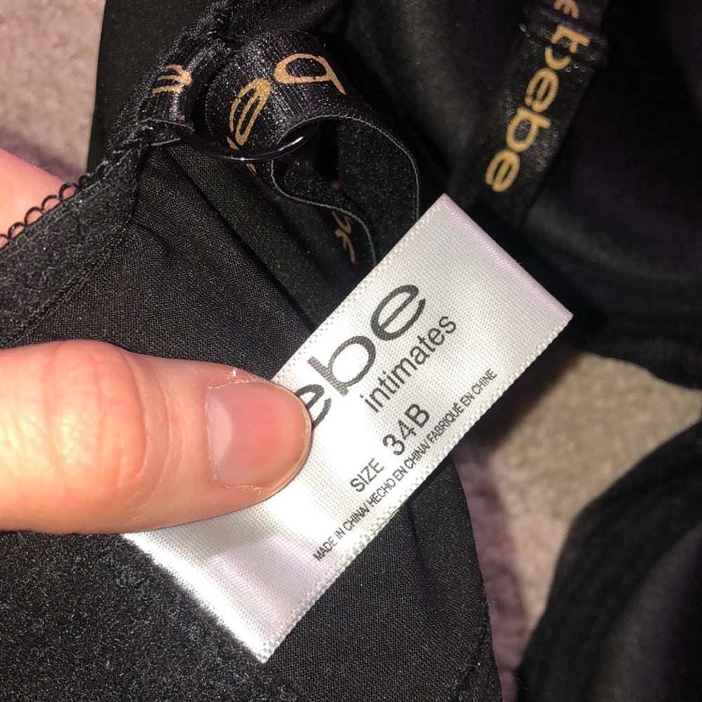 Women’s Bebe black bra - Picture 6 of 7